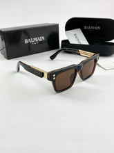 BALMAIN GOLD BROWN sunglasses