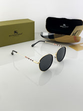 BURBERRY GOLD BLACK sunglasses