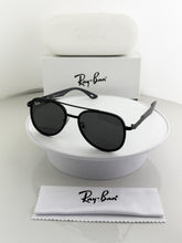 RAYBAN BLACK SUNGLASSES