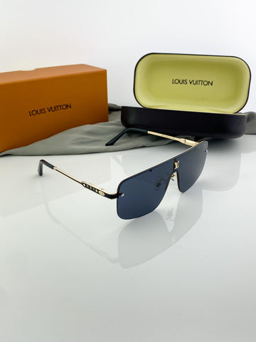 LOUIS VUITTON GOLD BLACK sunglasses