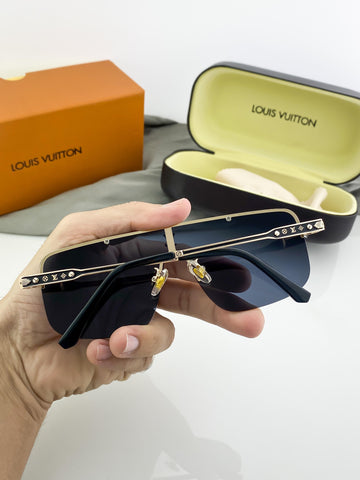 LOUIS VUITTON GOLD BLACK sunglasses