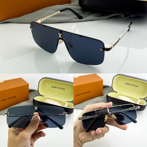 LOUIS VUITTON GOLD BLACK sunglasses