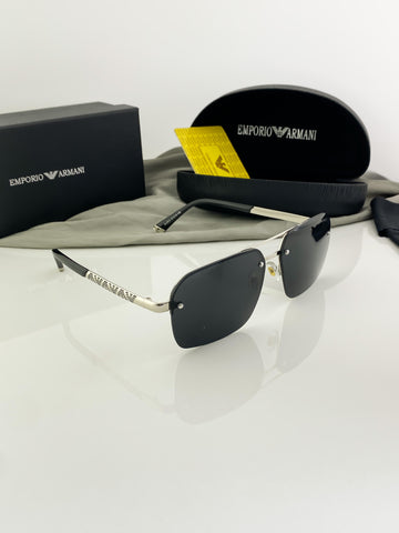 Armani Silver Black 2912